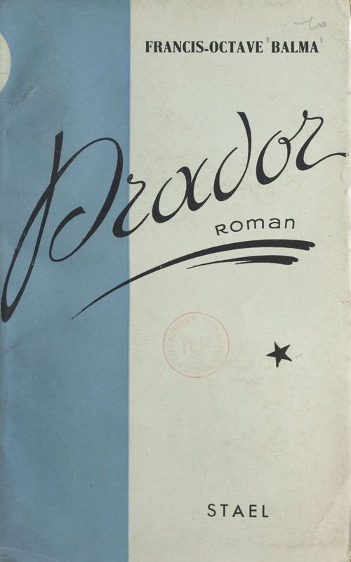 Couverture ebook de Drador, de Francis-Octave Balma
