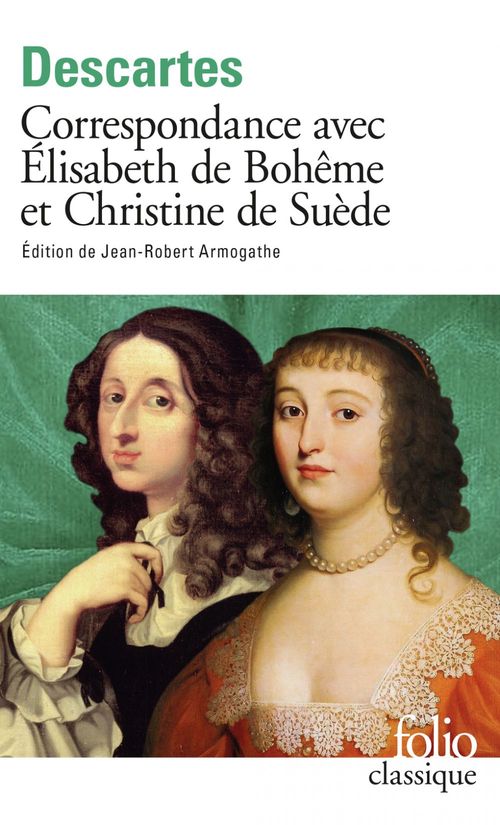 ebook cover of Correspondance avec Élisabeth de Bohême et Christine de Suède, by René Descartes