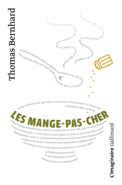 Couverture ebook de Les Mange-pas-cher, de Thomas Bernhard