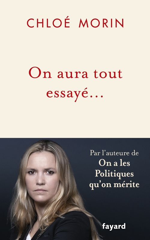 Couverture ebook de On aura tout essayé..., de Chloé Morin
