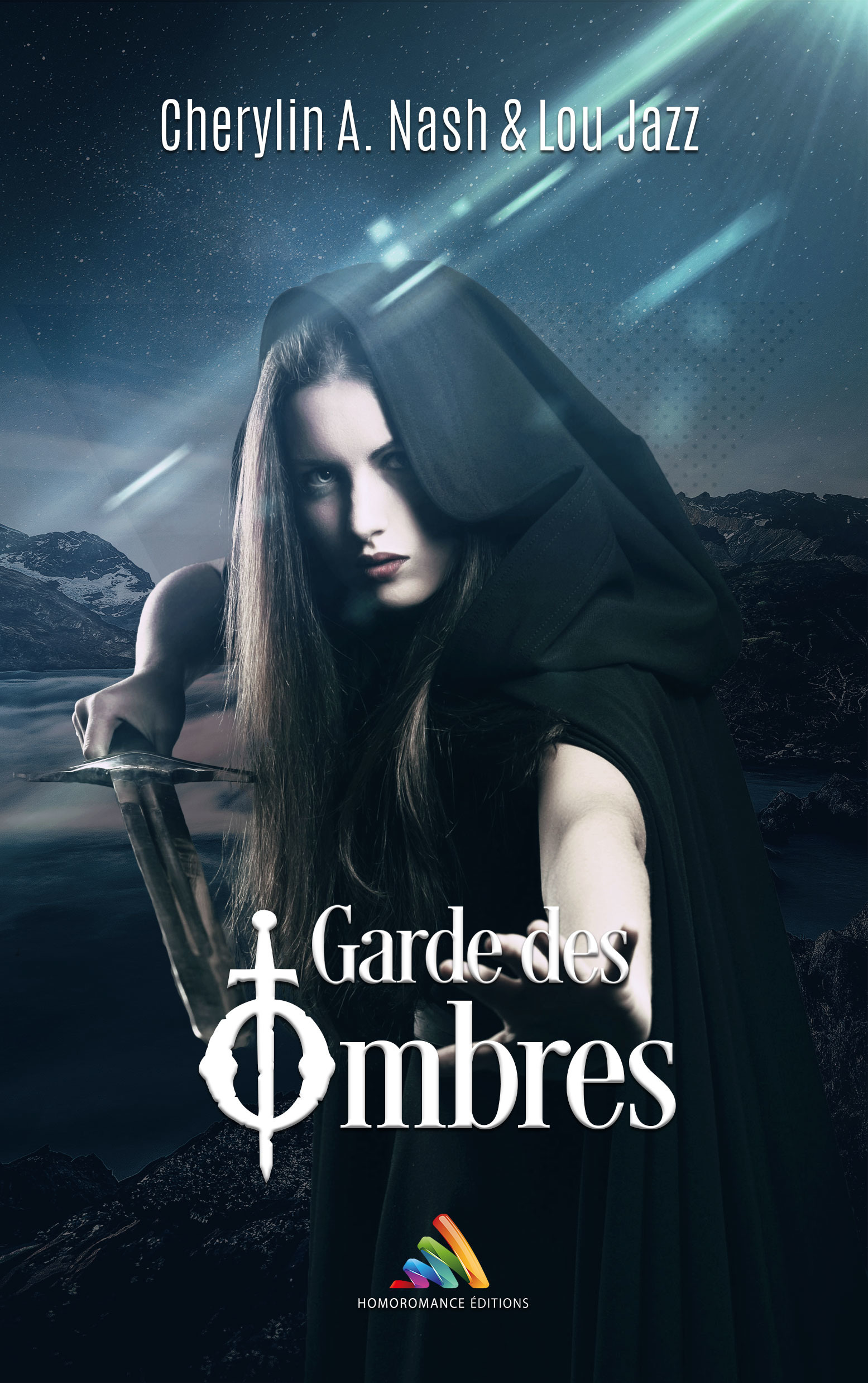 ebook cover of Garde des ombres (Livre lesbien, roman lesbien), by Cherylin A.Nash, Lou Jazz