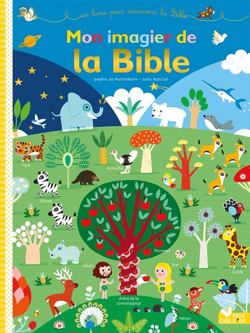 ebook cover of Mon imagier de la Bible, by Sophie de Mullenheim