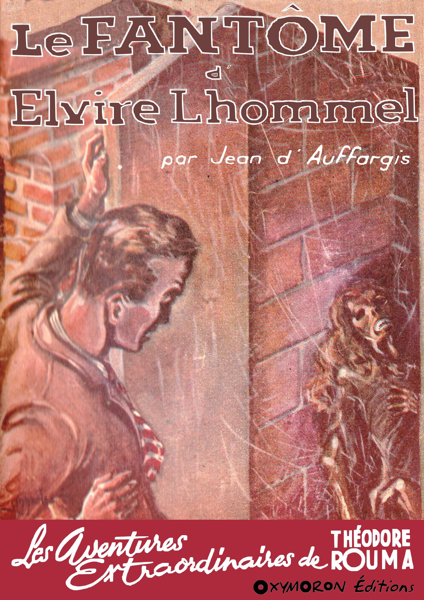 ebook cover of Le fantôme d'Elvire Lhommel, by Jean D''Auffargis