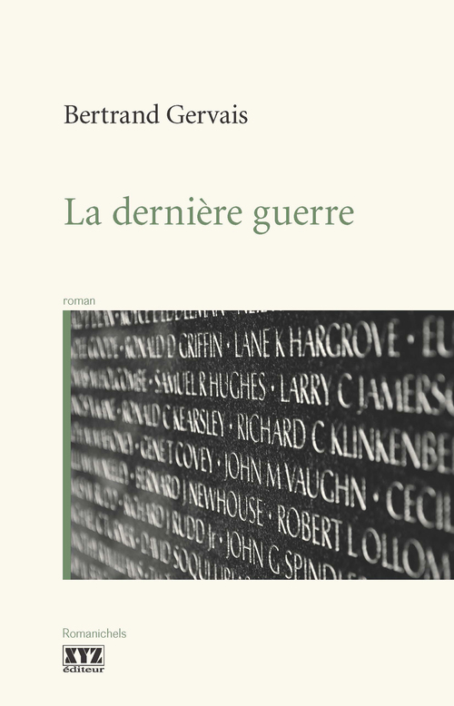 Couverture ebook de La dernière guerre, de Gervais Bertrand