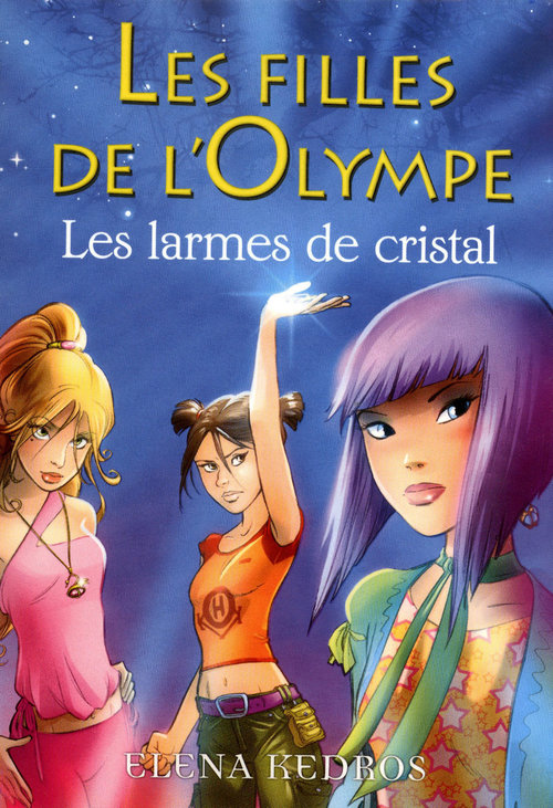 Couverture ebook de Les filles de l'Olympe - tome 1 Les larmes de cristal, de Elena Kedros