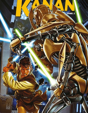 ebook cover of Star Wars - Kanan (2015) T02, by Greg Weisman, Andrea Broccardo, Pepe Larraz