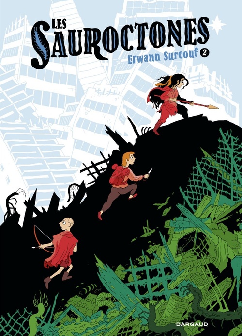 ebook cover of Les Sauroctones - Tome 2, by Erwann Surcouf