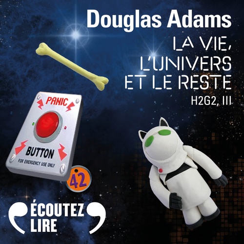 audiobook cover of H2G2 (Tome 3) - La Vie, l'Univers et le Reste, by Douglas Adams
