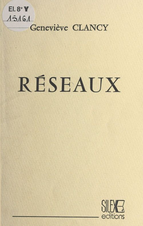 ebook cover of Réseaux, by Genevieve Clancy