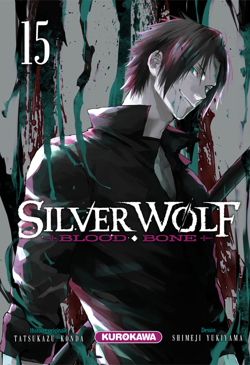 Couverture ebook de Silver Wolf - Blood Bone - T15, de Tatsukazu Konda
