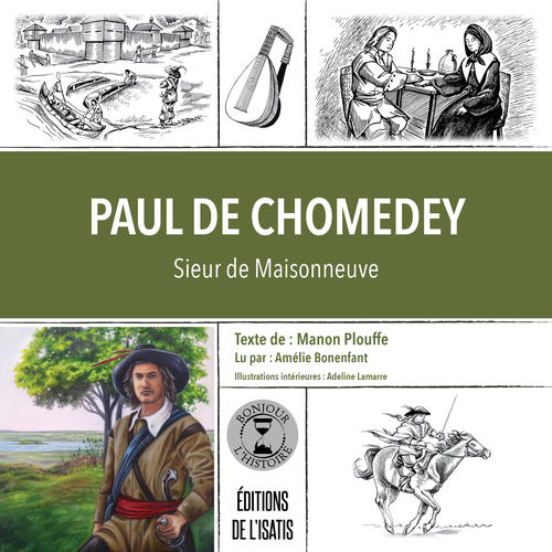 audiobook cover of Paul de Chomedey, Sieur de Maisonneuve, by Plouffe Manon