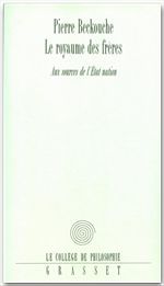 Couverture ebook de Le royaume des frères, de Pierre Beckouche