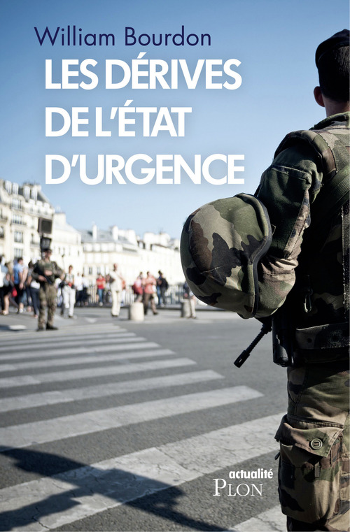 Couverture ebook de Les dérives de l'état d'urgence, de William Bourdon
