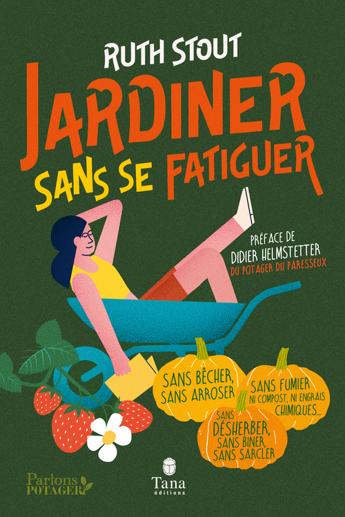 Couverture ebook de Jardiner sans se fatiguer, de Ruth Stout