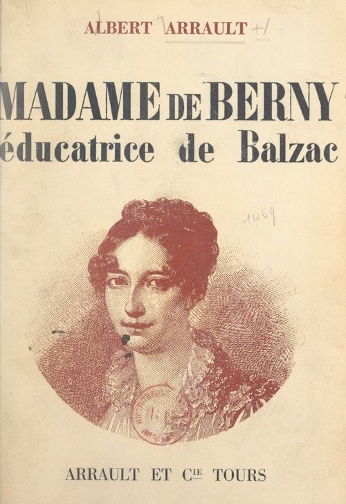 Couverture ebook de Madame de Berny, de Albert Arrault