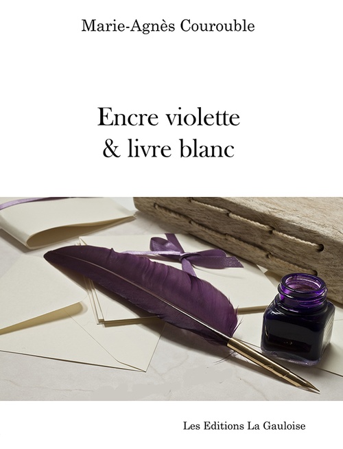 ebook cover of Encre violette & Livre blanc, by Marie-Agnès Courouble