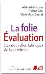 ebook cover of La Folie Evaluation, by A Abelhauser