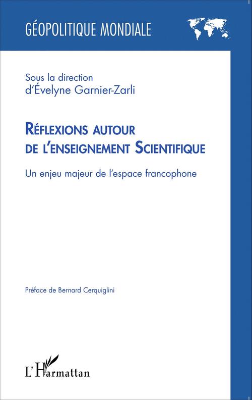 ebook cover of Réflexions autour de l'enseignement Scientifique, by Evelyne Garnier-zarli