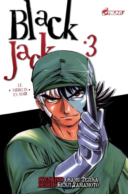 Couverture ebook de Black Jack Le médecin en Noir T03, de Kenji Yamamoto