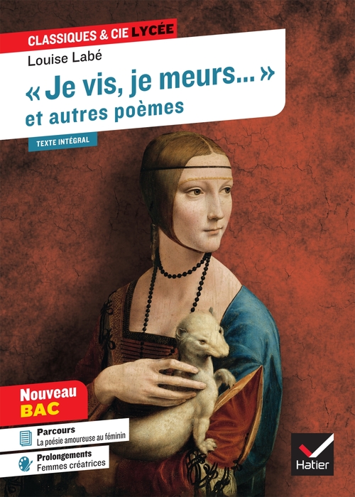Couverture ebook de « Je vis, je meurs » et autres poèmes (Louise Labé), de Louise Labé