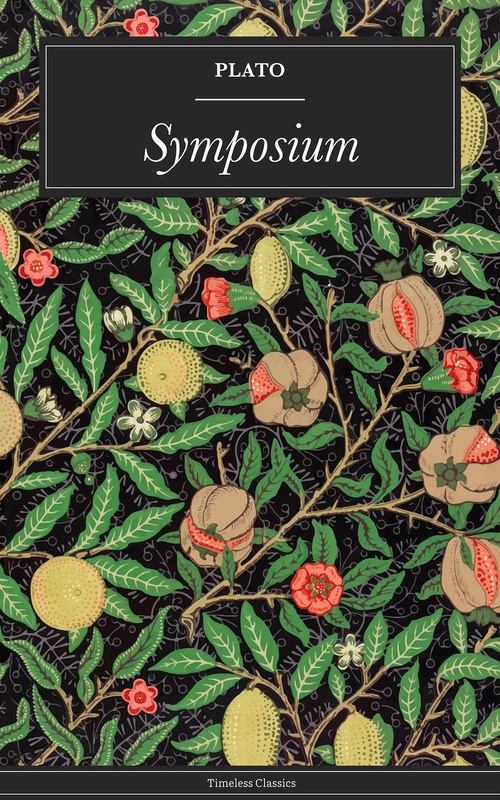 ebook cover of Symposium, by Plato Plato