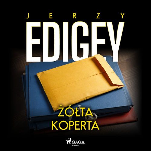 audiobook cover of Zólta koperta, by Jerzy Edigey