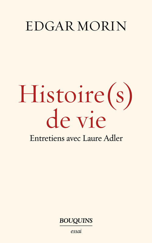 Couverture ebook de Histoire(s) de vie - Entretiens avec Laure Adler, de Edgar Morin