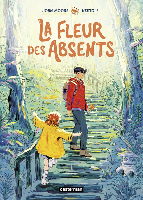 ebook cover of La Fleur des absents, by John Moore, Neetols