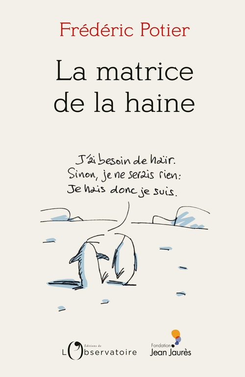 Couverture ebook de La matrice de la haine, de Frédéric Potier