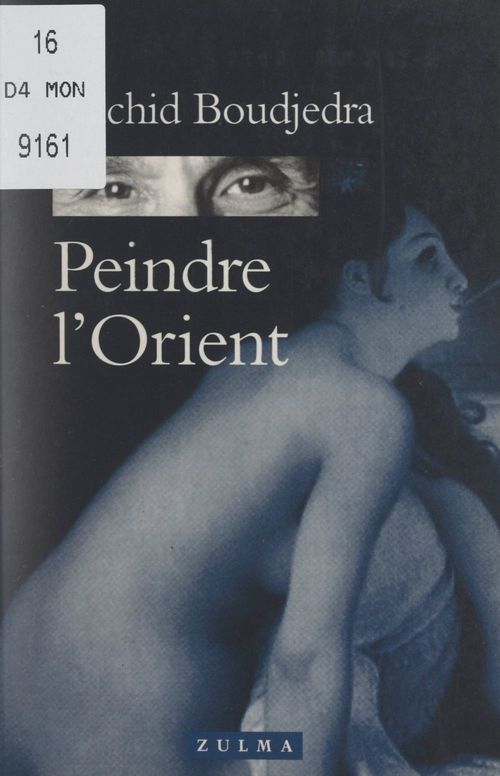 ebook cover of Peindre l'Orient, by Rachid Boudjedra