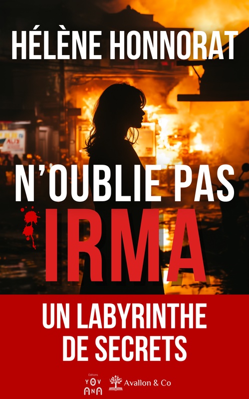 Couverture ebook de N'oublie pas Irma, de Hélène Honnorat
