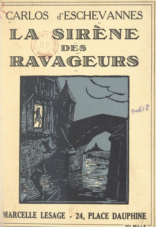 ebook cover of La sirène des ravageurs, by Carlos D'Eschevannes