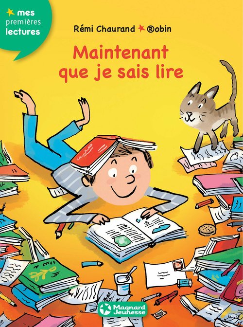 Couverture ebook de Maintenant que je sais lire, de Rémi Chaurand