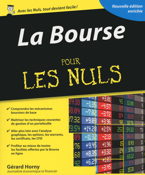 ebook cover of Bourse pour les nuls, 3e édition, by Gérard Horny