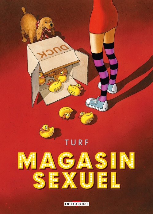 Couverture ebook de Magasin sexuel, de Turf