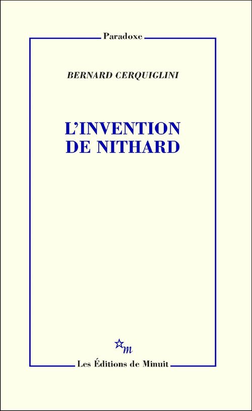 ebook cover of L'Invention de Nithard, by Bernard Cerquiglini
