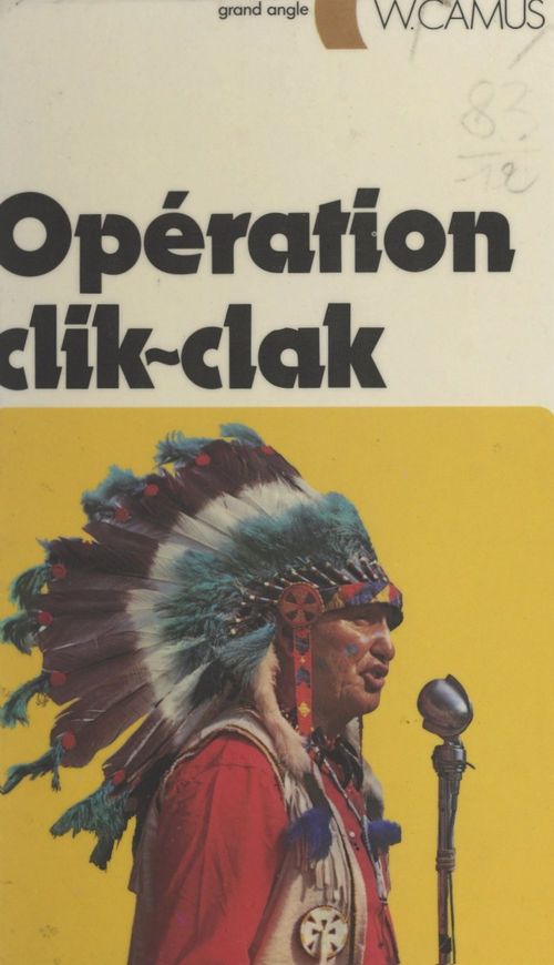ebook cover of Opération Clik-Clak, by William Camus