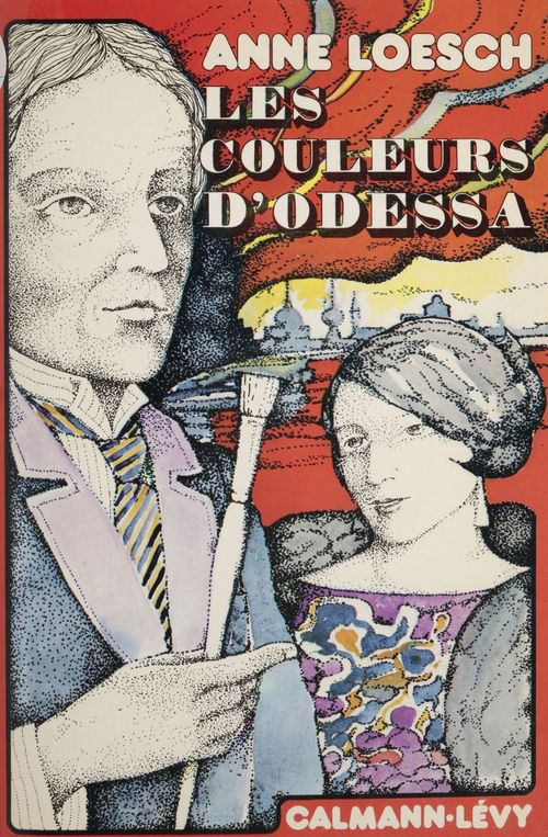 ebook cover of Les Couleurs d'Odessa, by Anne Loesch