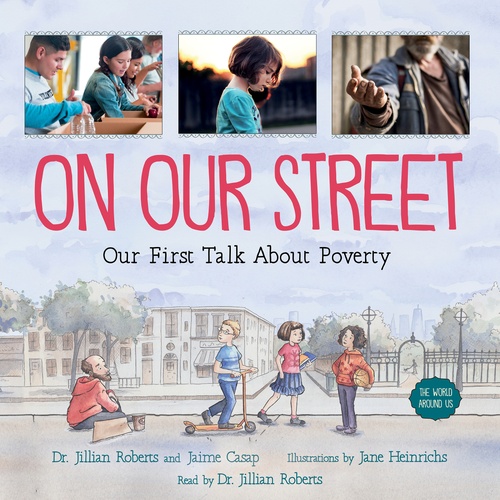 Couverture audiobook de On Our Street, de Jillian Roberts, Jaime Casap