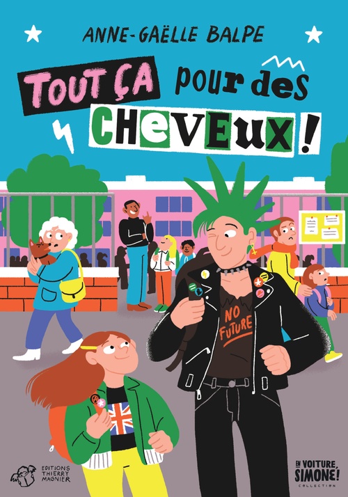 ebook cover of Tout ça pour des cheveux ?, by Anne-Gaëlle Balpe, Aurore Carric