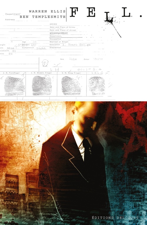 ebook cover of Fell, by Warren Ellis
