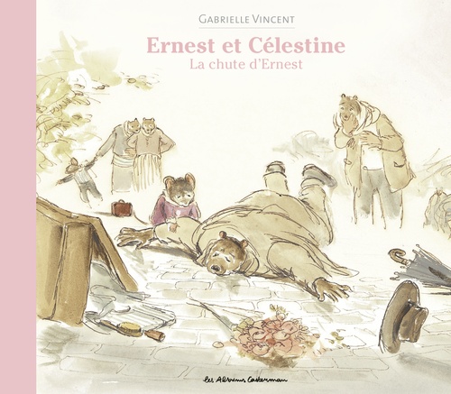 Couverture ebook de Ernest et Célestine - La chute d'Ernest, de Gabrielle Vincent