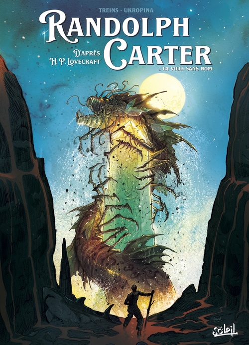ebook cover of Randolph Carter T01 - La Ville sans nom, by Simon Treins