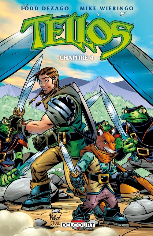 ebook cover of Tellos Chapitre 4, by Todd Dezago
