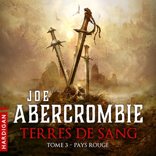 audiobook cover of Pays rouge, by Joe Abercrombie