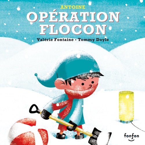 audiobook cover of Opération flocon, by Fontaine Valerie