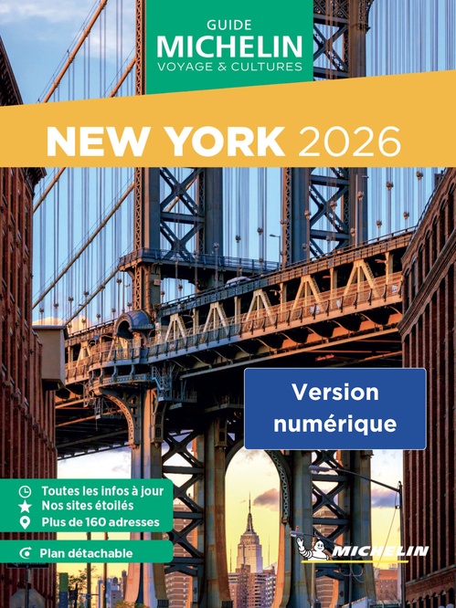 Couverture ebook de Guide Vert WE&GO New York 2026, de Collectif