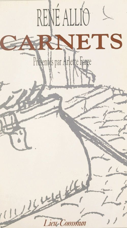 Couverture ebook de Carnets, de Rene Allio