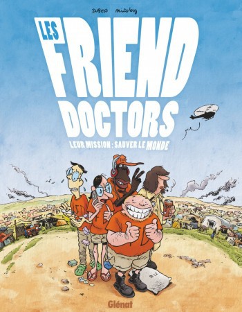 ebook cover of Les friend doctors, by Sophie Zuber, Nicoby