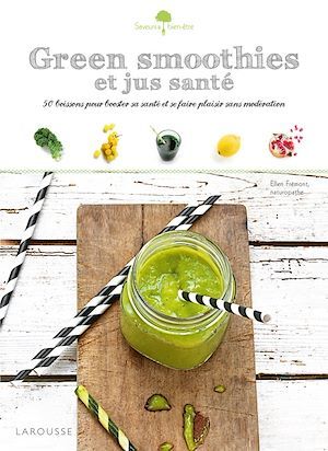 Couverture ebook de Green smoothies et jus santé, de Collectif